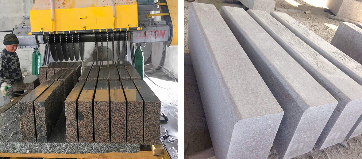 Curbstone Cutting Machine