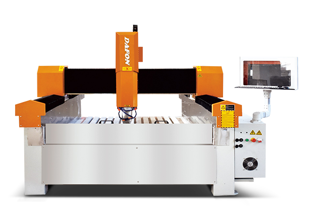 ما هو الغرض الرئيسي من آلة نقش الحجر بالماء النفاث؟